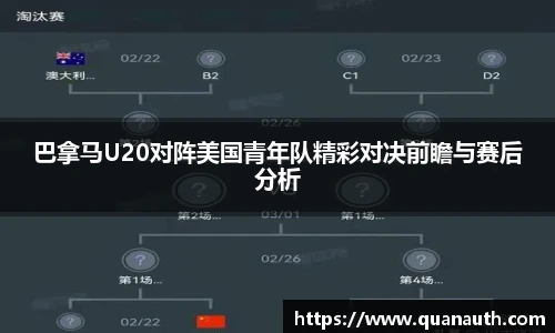 巴拿马U20对阵美国青年队精彩对决前瞻与赛后分析